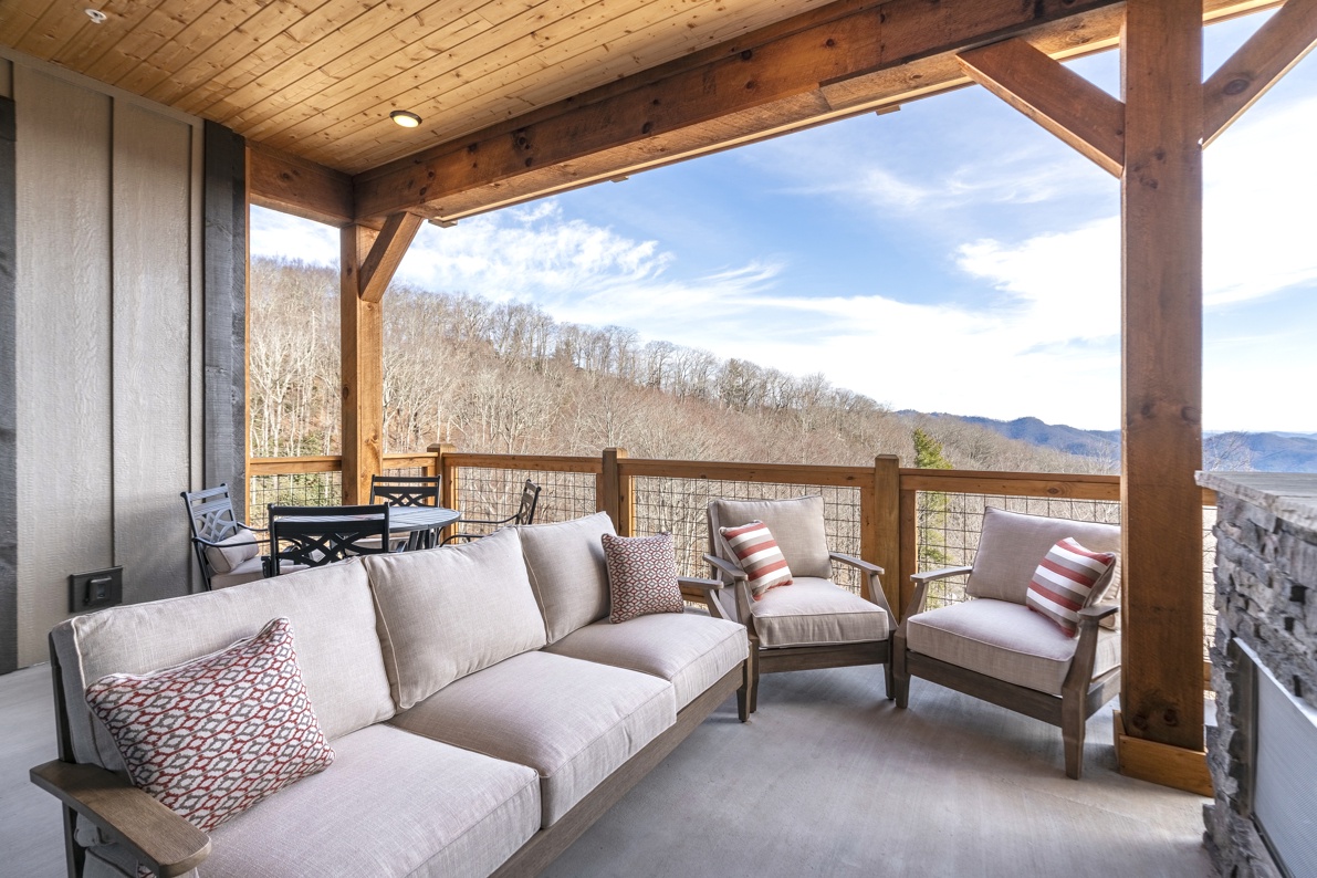 Deck Area--- Outdoor Living and Dining