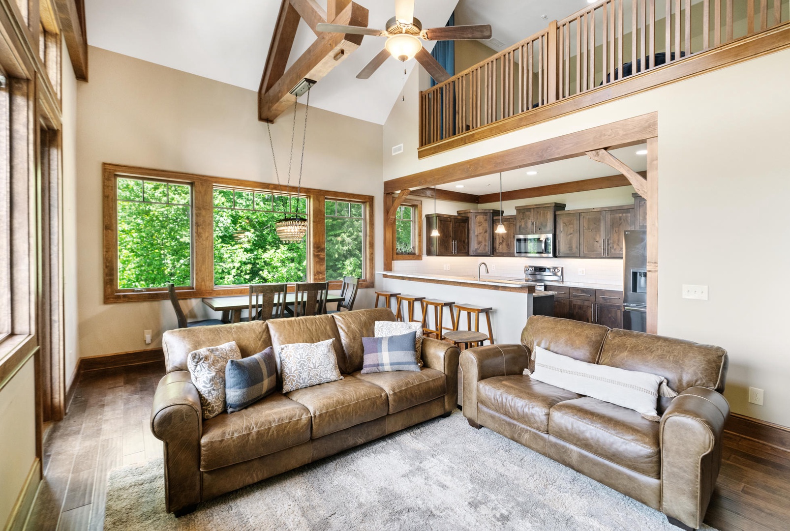 Living Room---Open Floor Plan