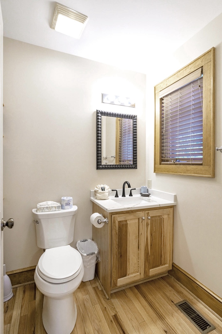 Half Bathroom---Main Floor