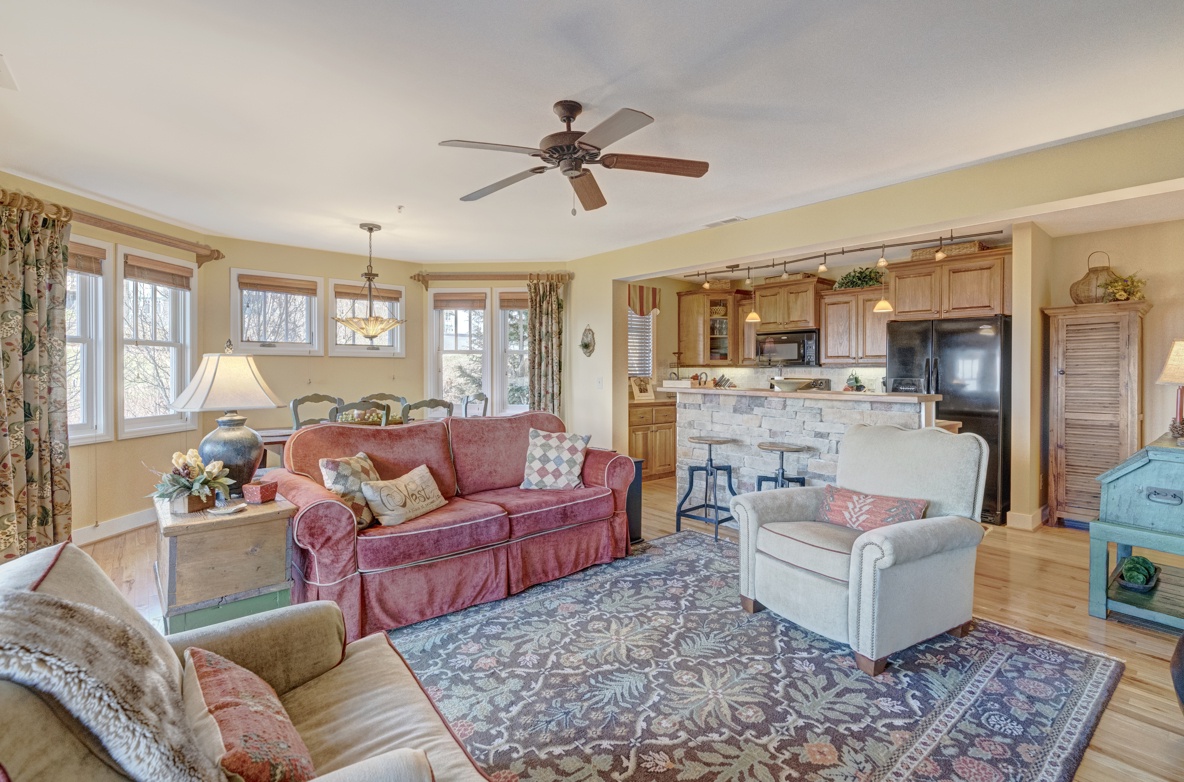 Living Room---Open Floor Plan
