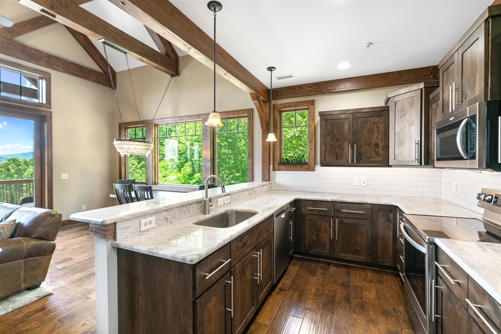 Kitchen---Granite Counter-tops, Stainless Steel