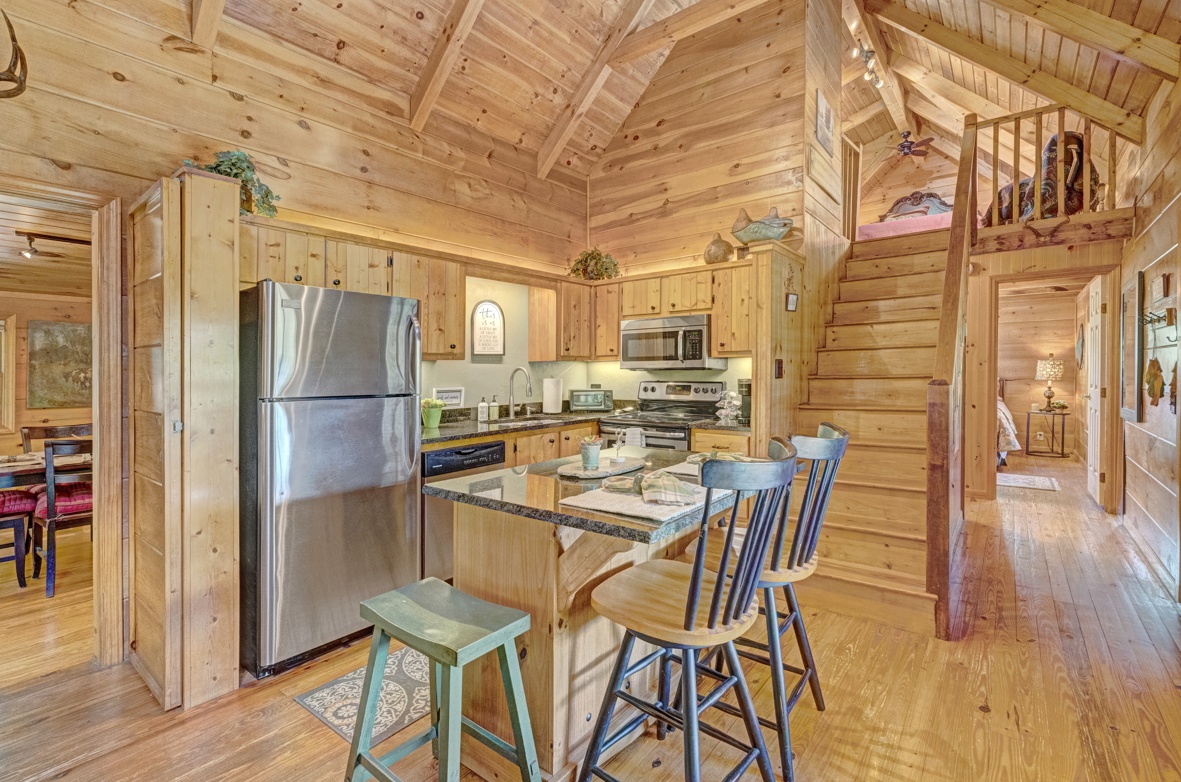 Kitchen---Granite Counter-tops, Stainless Steel