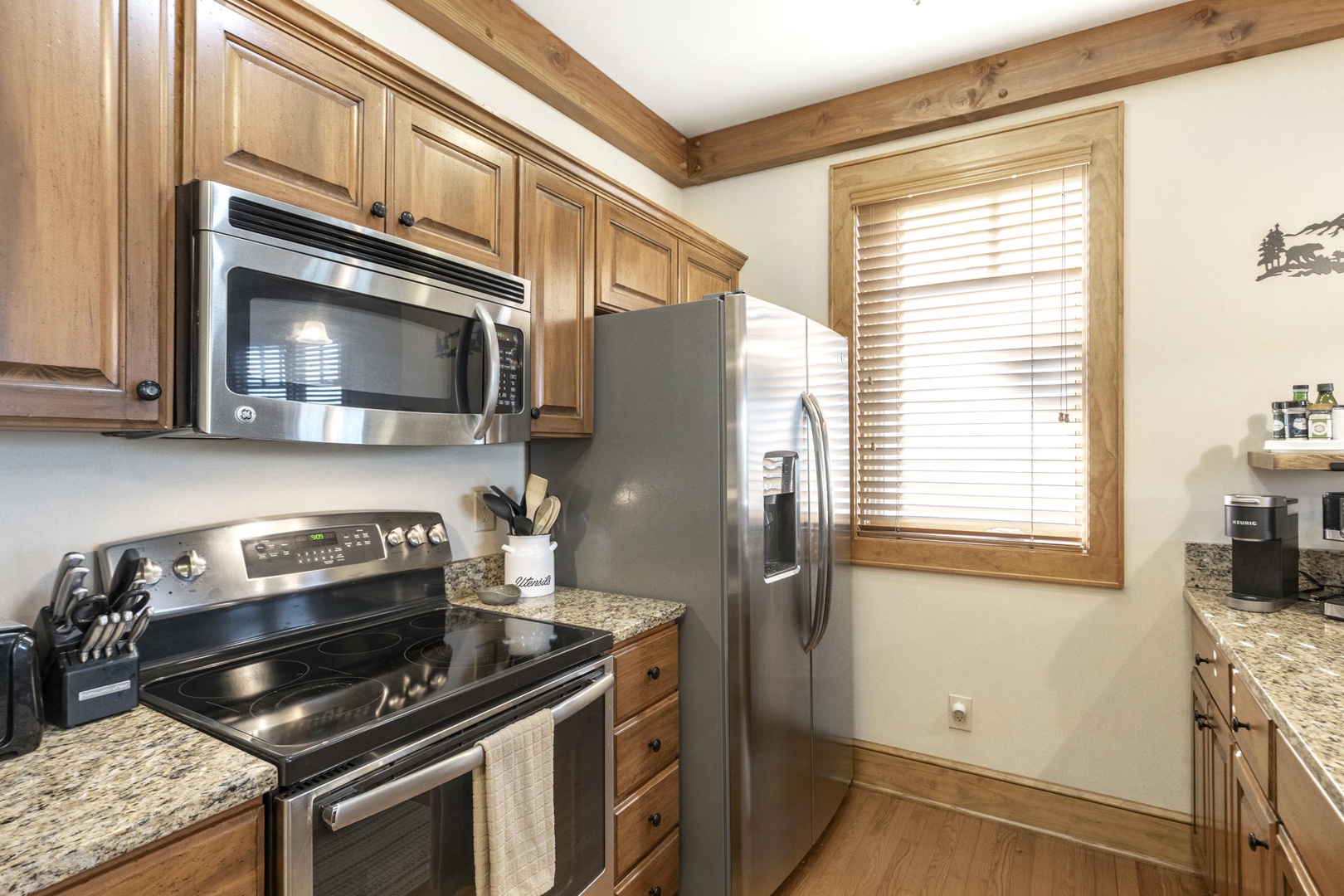 Kitchen---Granite Counter-tops, Stainless Steel