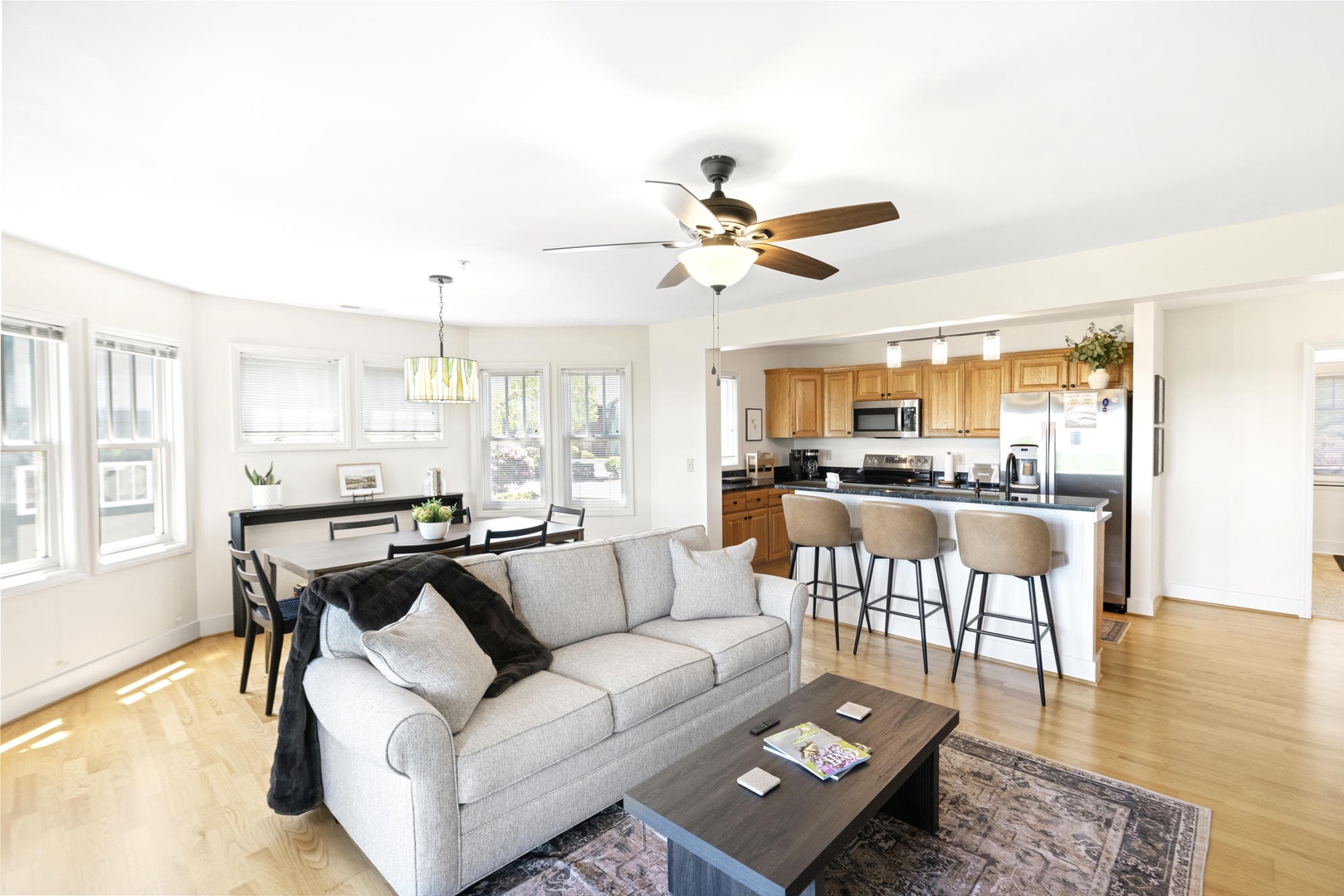 Living Room---Open Floor Plan