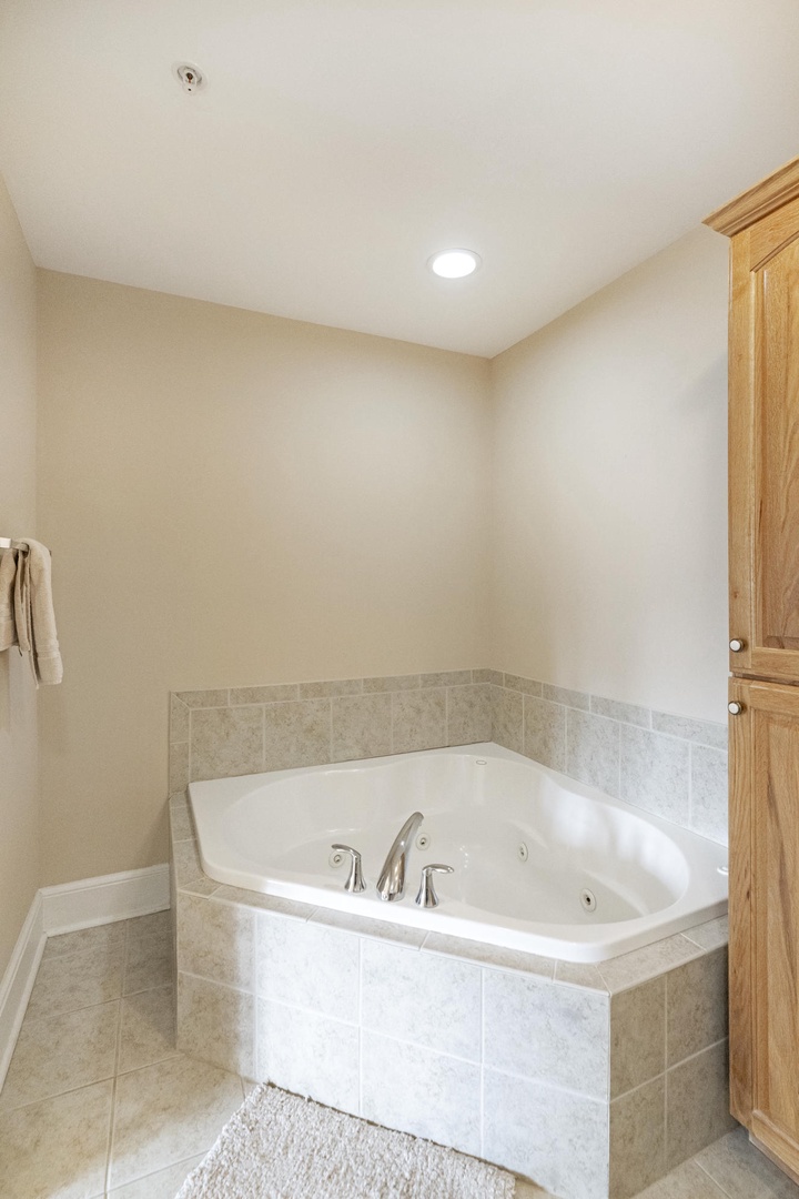Primary Bathroom---Soaking Tub