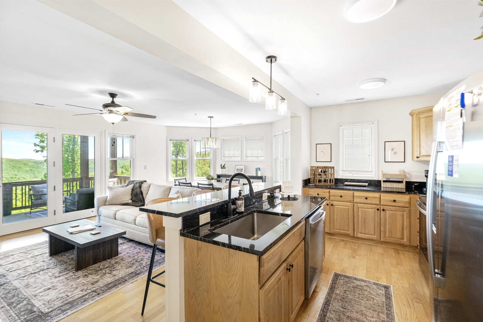 Kitchen---Open Floor Plan, Natural Light