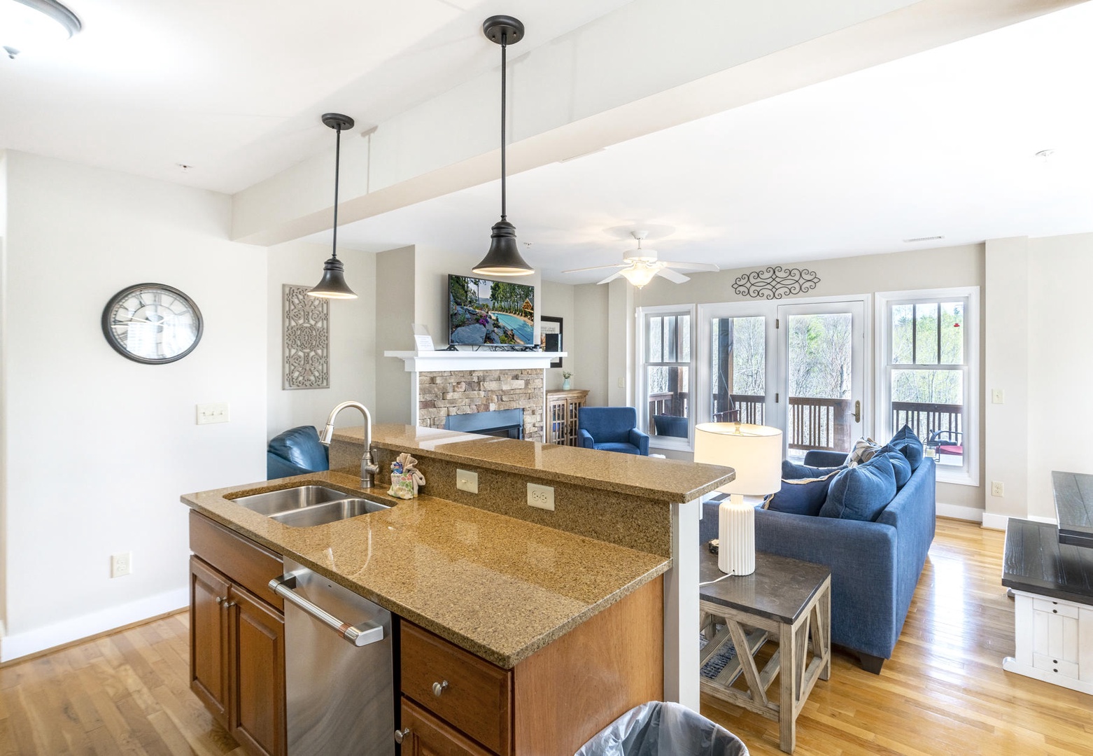 Kitchen/Living Room----Open Floor Plan