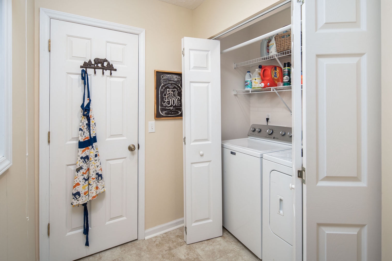 Utility Space, Washer and Dryer