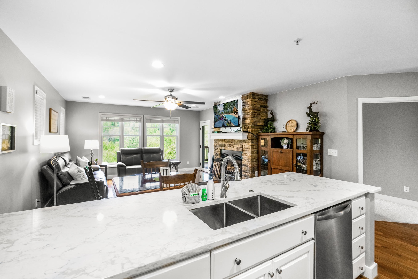 Kitchen---Open Floor Plan