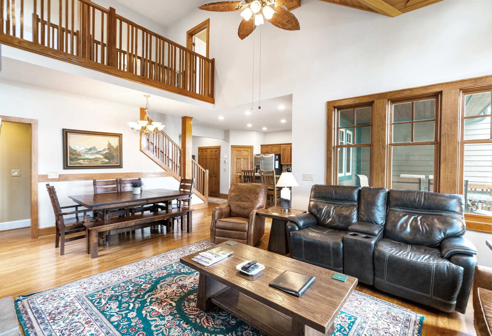 Open Floor Plan----Living and Dining Space
