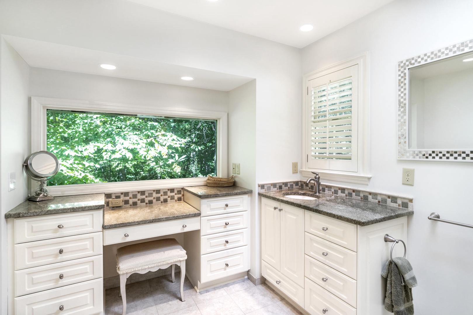 Primary Bathroom---Natural Lighting
