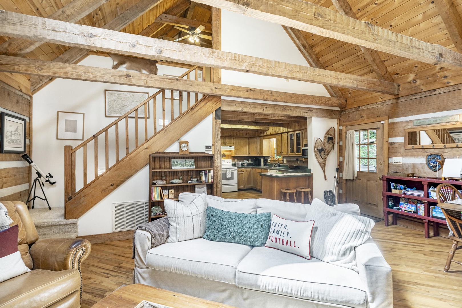 Living Room---Open Floor Plan