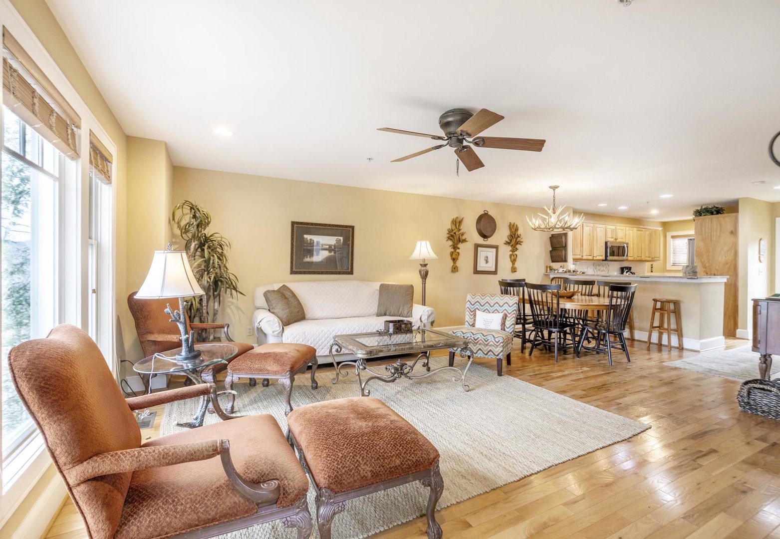 Living Room--- Open Floor Plan
