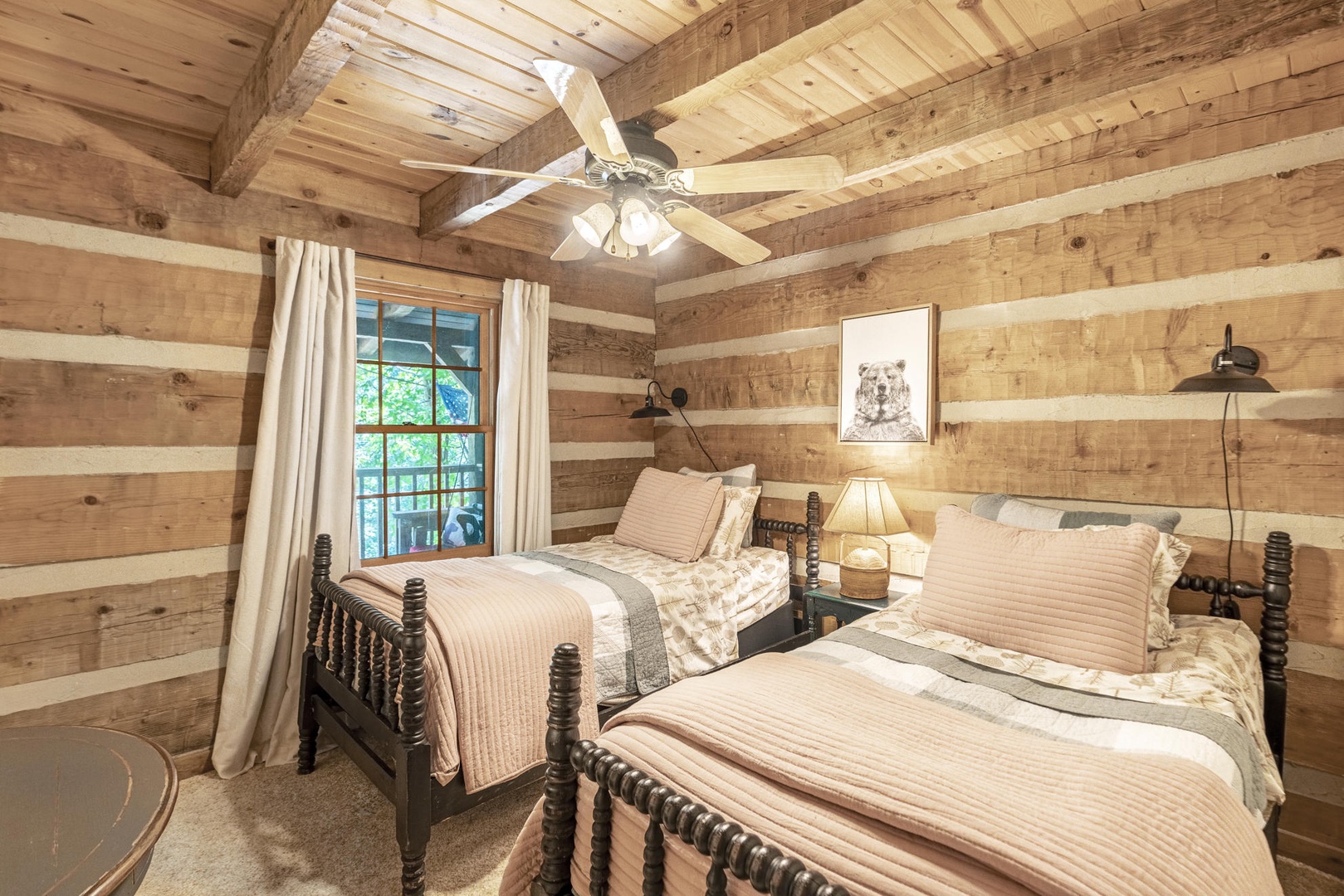 Guest Bedroom---Two Twin Beds, Main Floor