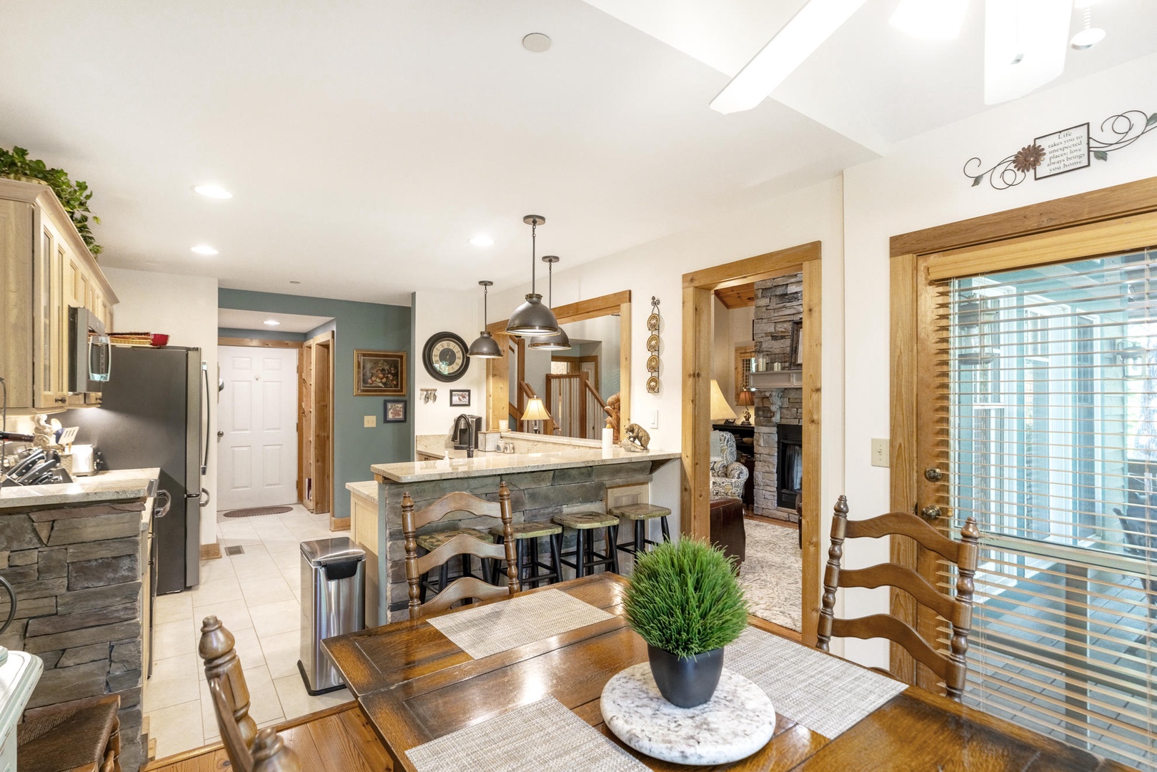 Dining Area---Open Floor Plan