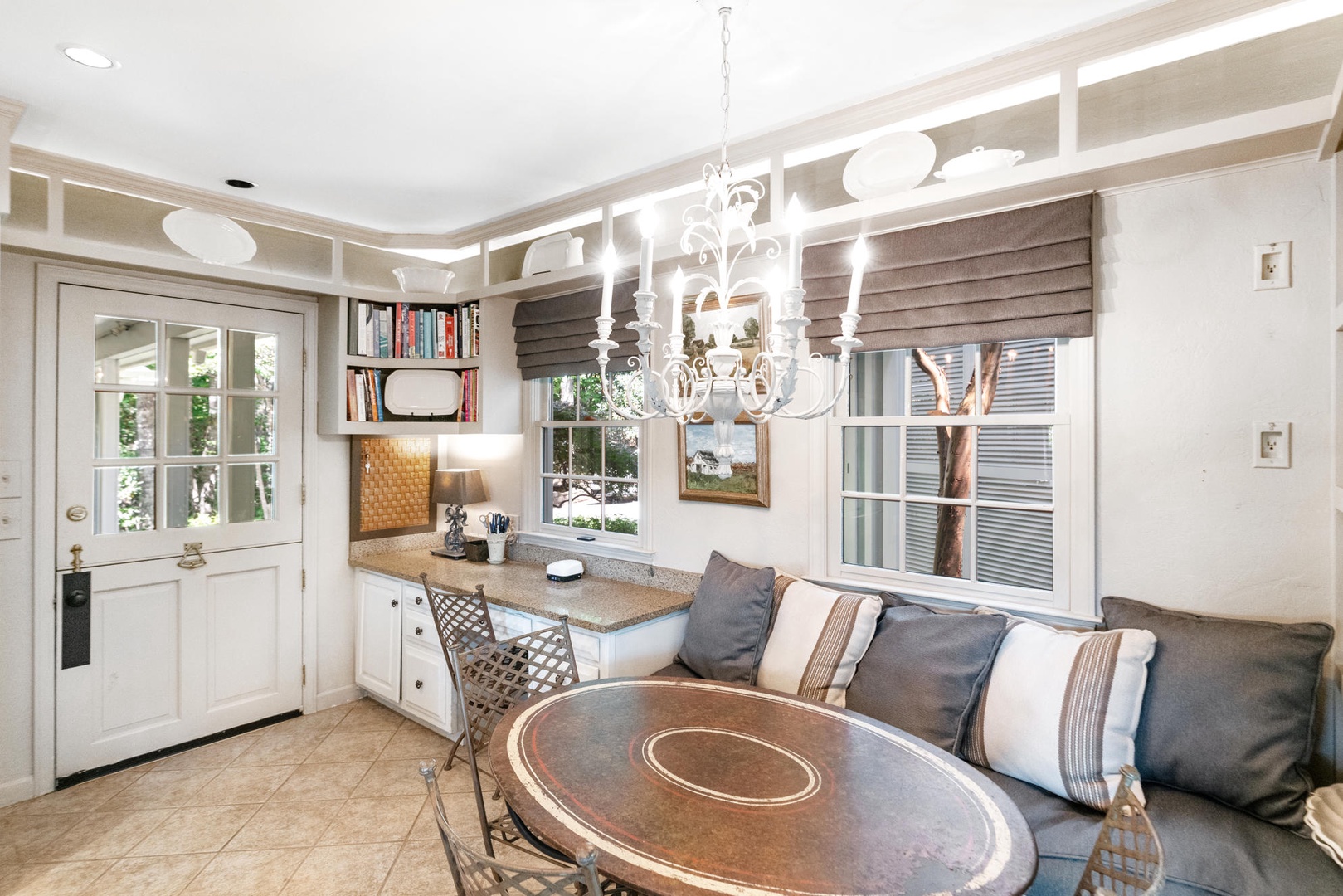 Kitchen---Breakfast Nook and Desk