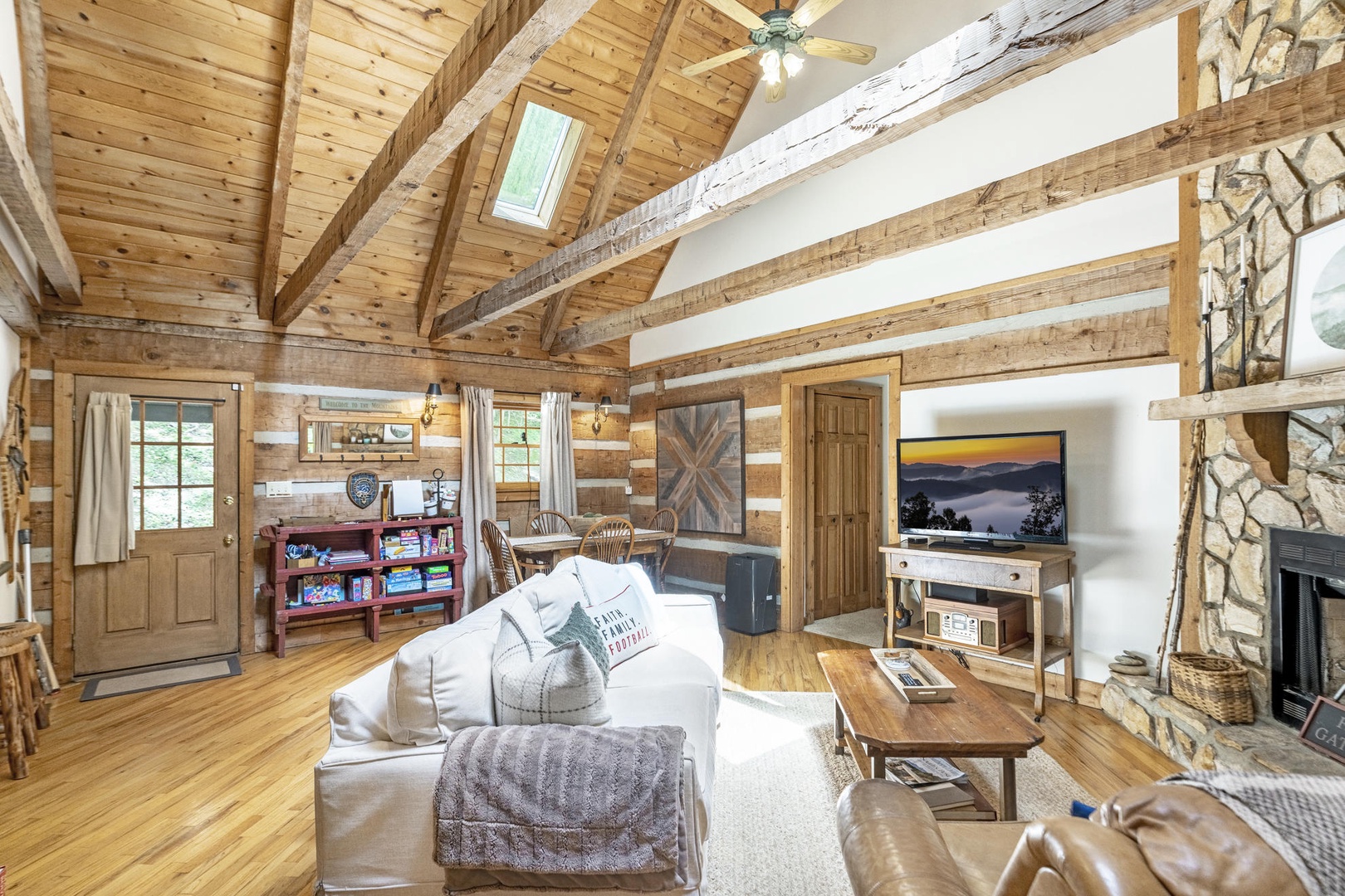 Living Room---Open Floor Plan, Television