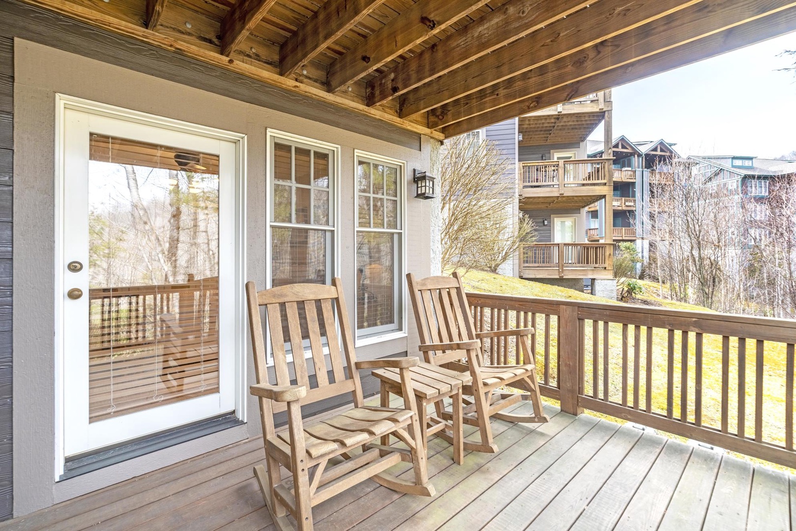 Deck Area--- Lower Deck Rocking Chairs