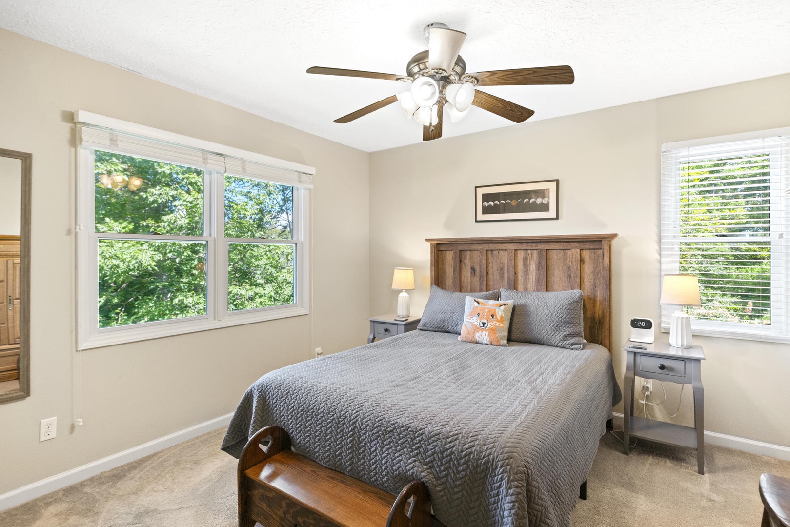 Guest Bedroom---Queen Size Bed, Main Floor