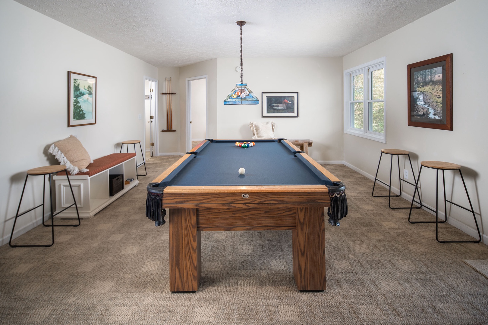 Billiards Table---Downstairs