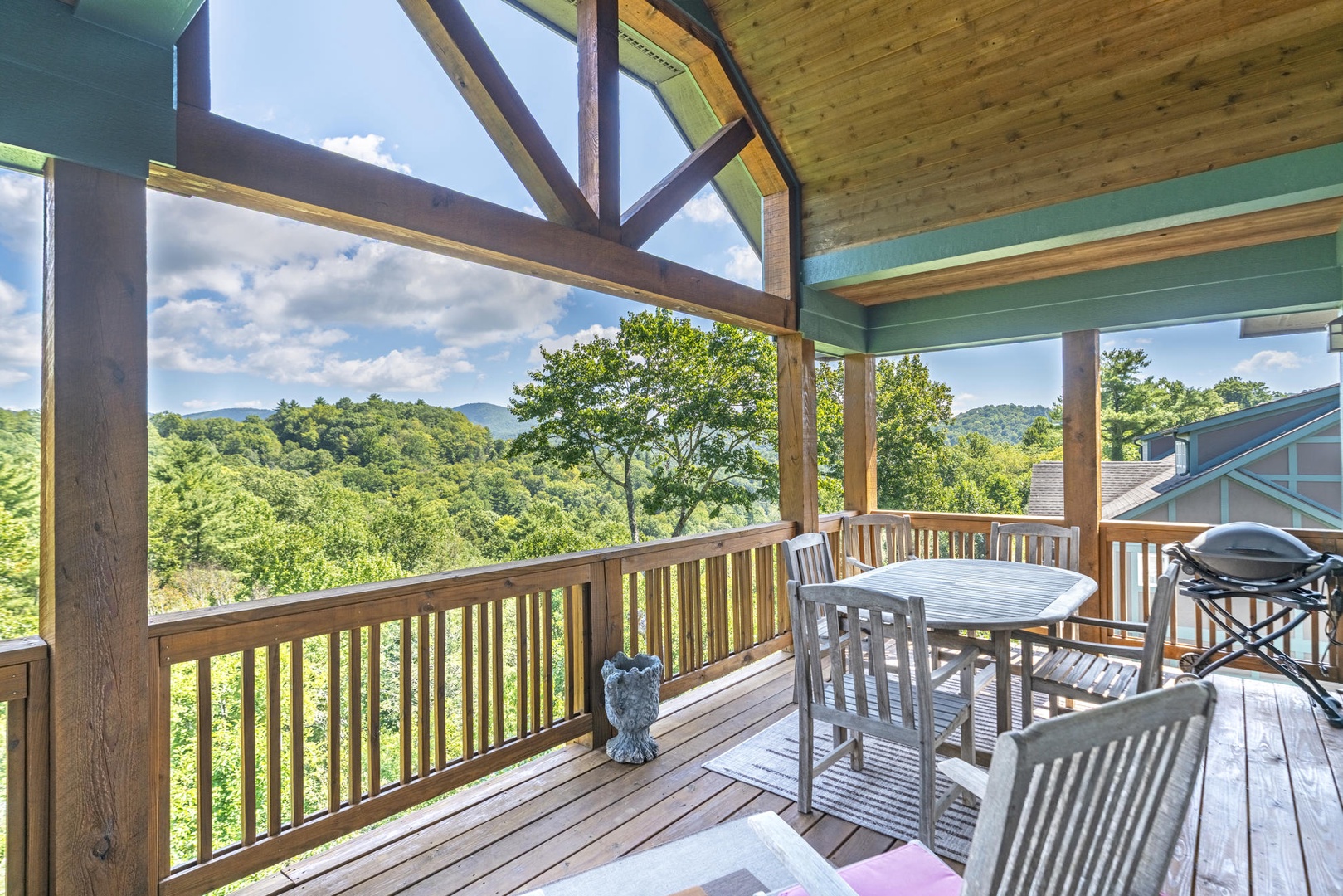 Outdoor Seating---Mountain Views