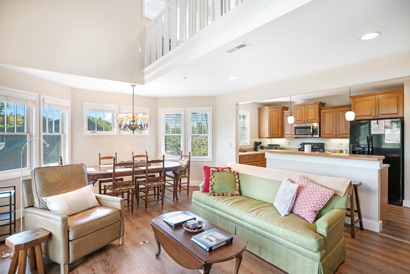Open Floor Plan---Living and Dining Areas