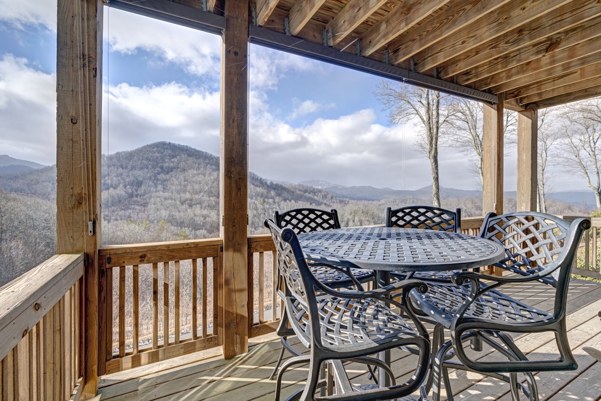 Deck Area--- Mountain View, Outside Furniture