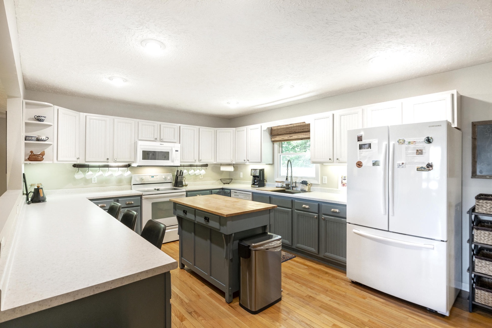 Kitchen---Bright and Open Floor Plan, Island