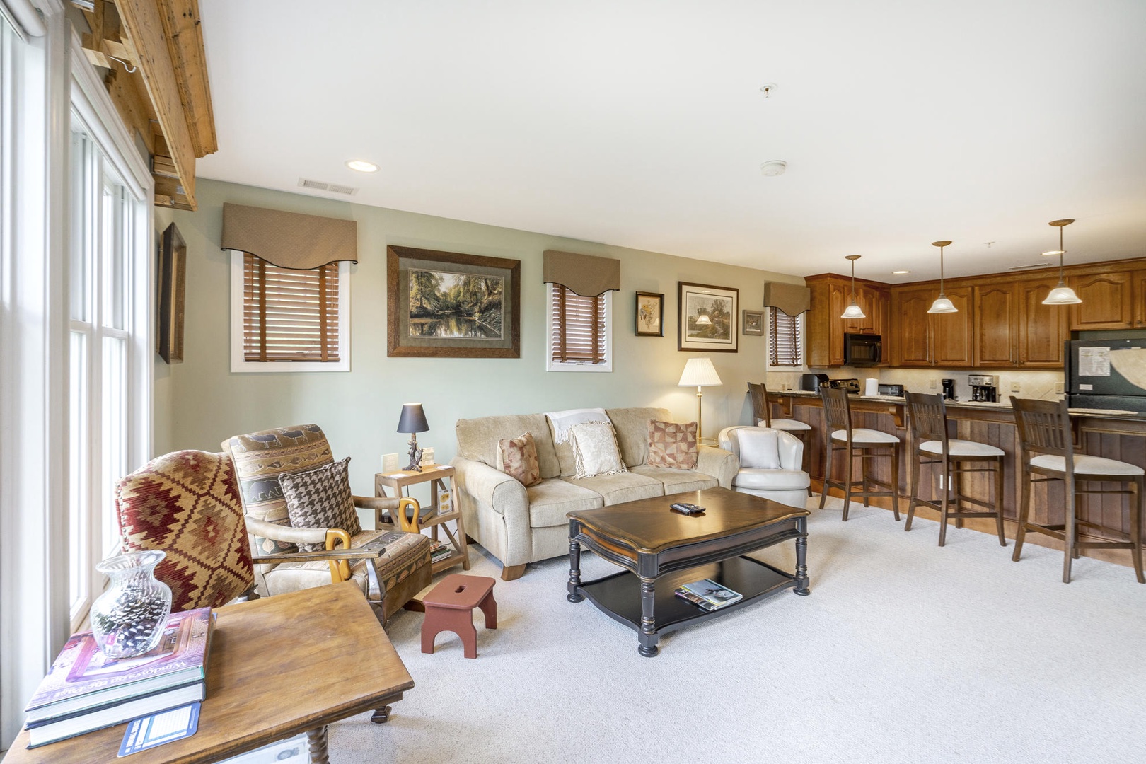 Living Room---Open Floor Plan