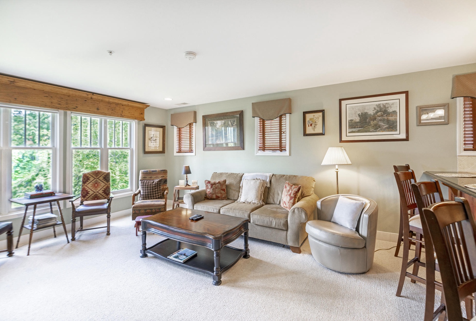 Living Room---Bright and Inviting