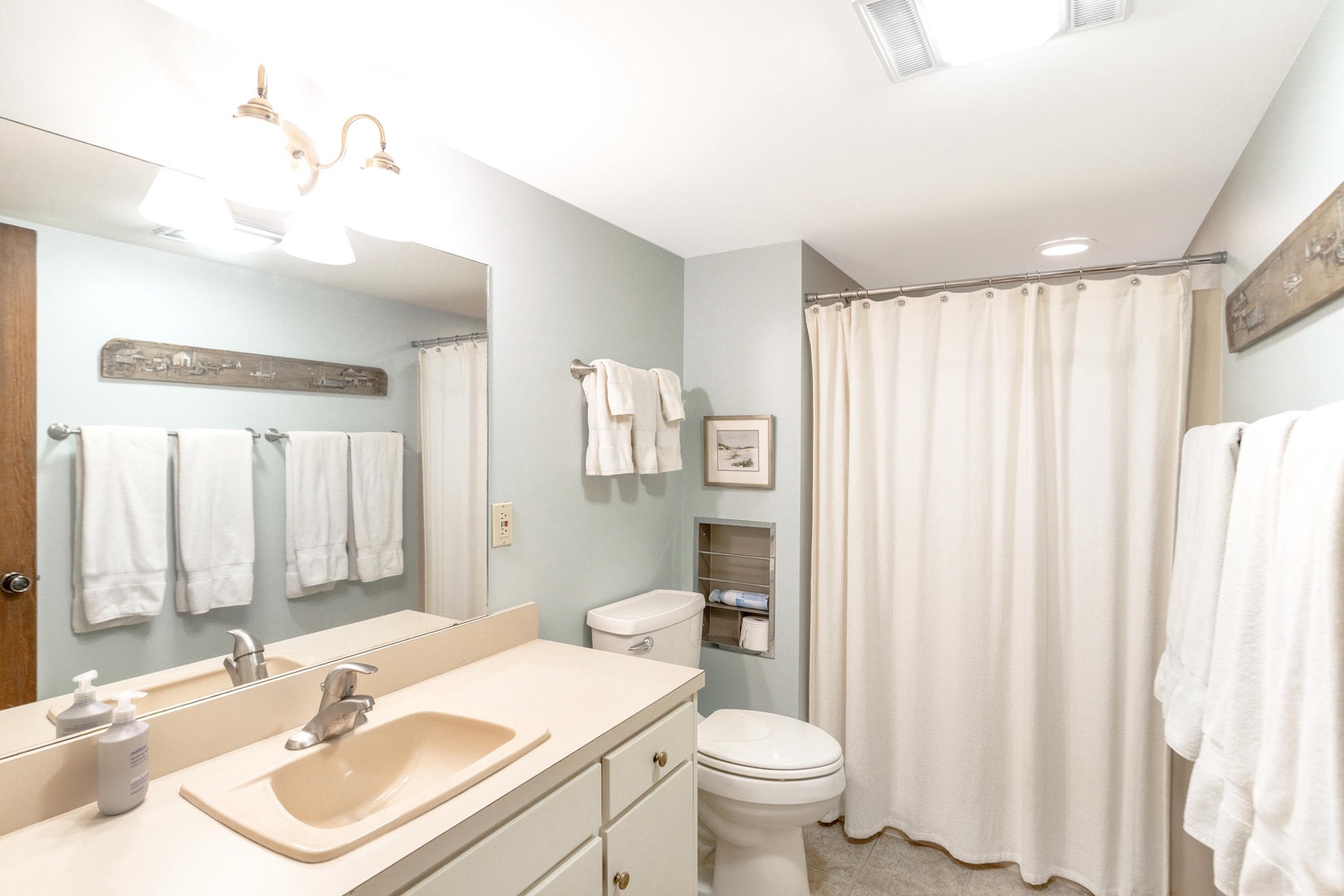 Guest Bathroom---Downstairs