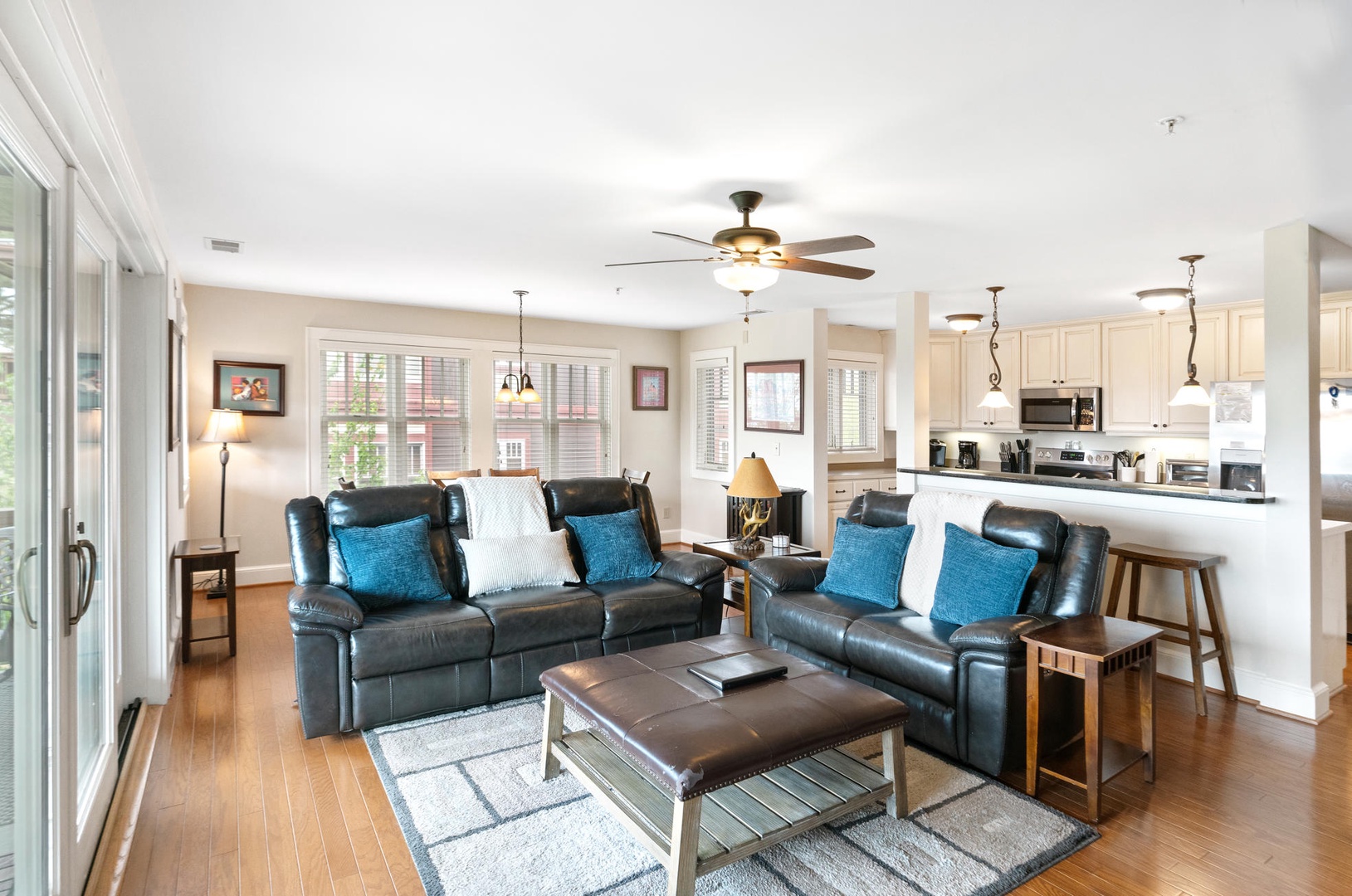 Living Room---Open Floor Plan
