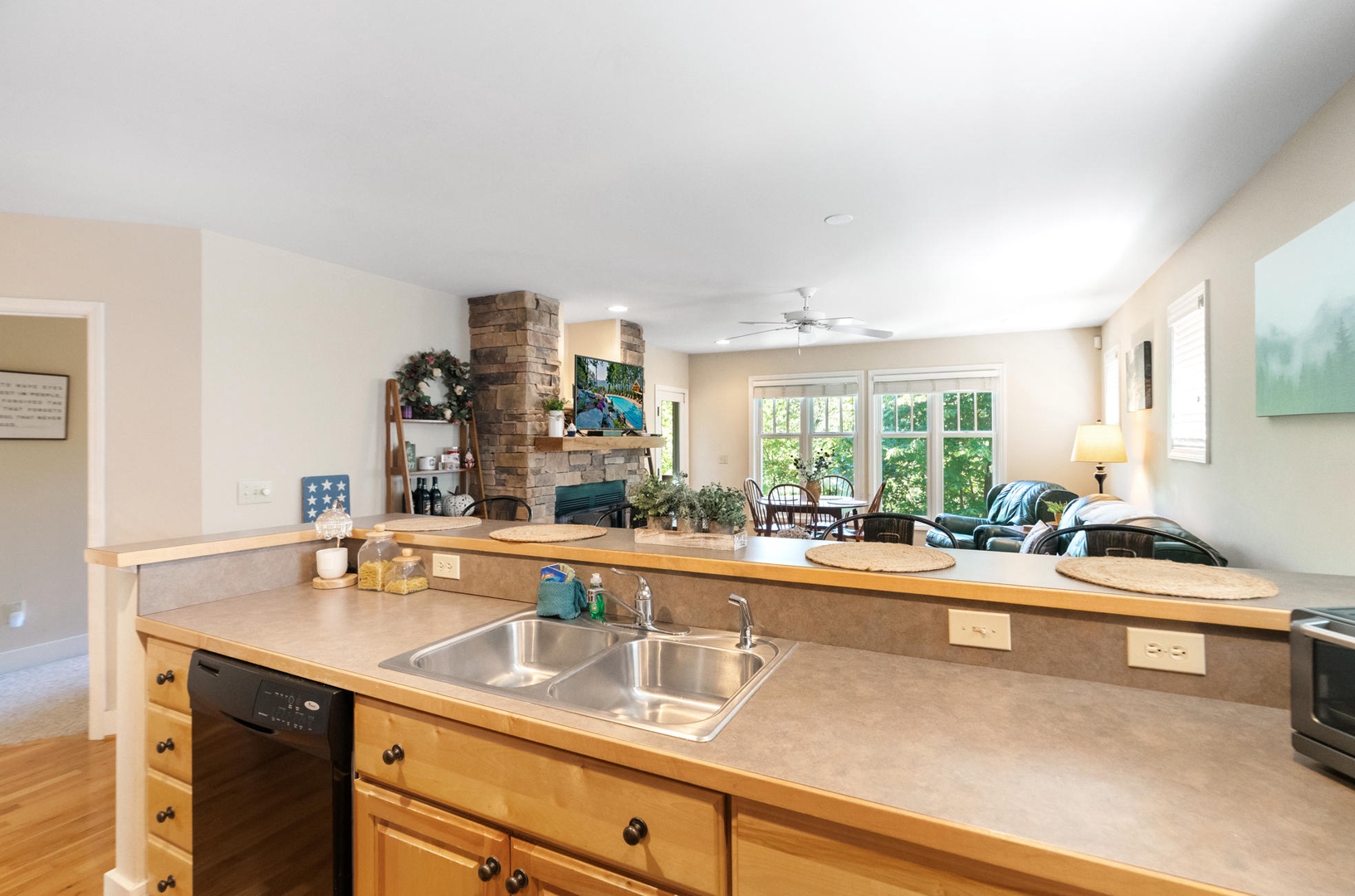 Kitchen---Open Floor Plan
