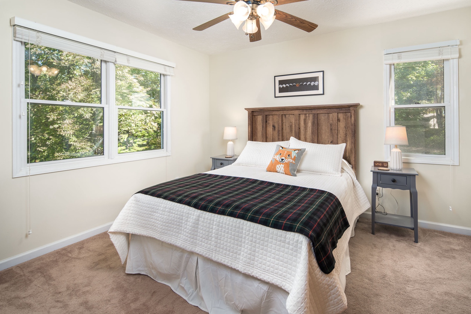 Guest Bedroom---Queen Size Bed, Main Floor
