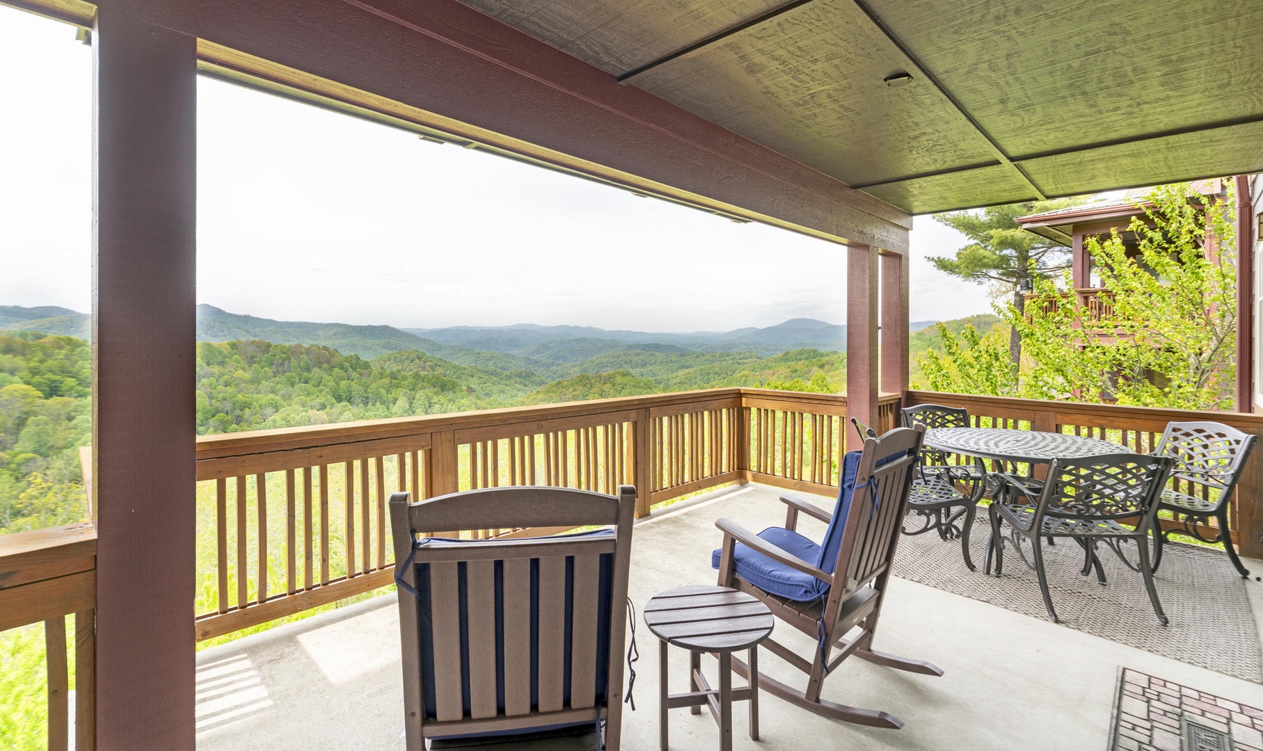 Beautiful Mountain View from Deck