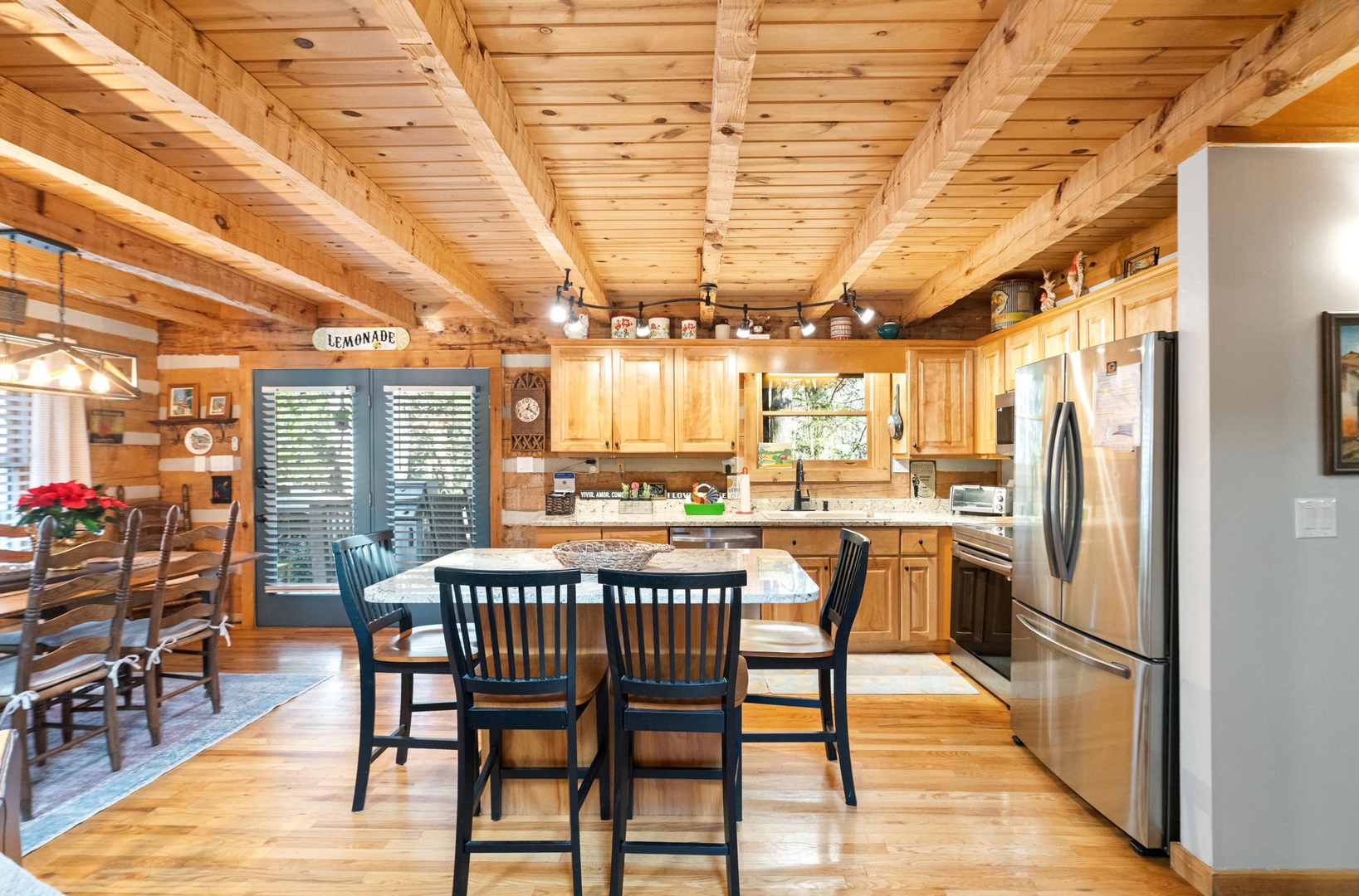 Kitchen--- Granite Counter-tops, Stainless Steel