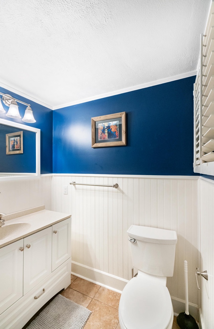 Guest Bathroom---Downstairs