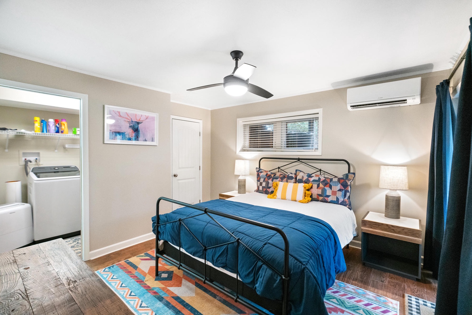 Guest Bedroom---Queen Size Bed, Downstairs