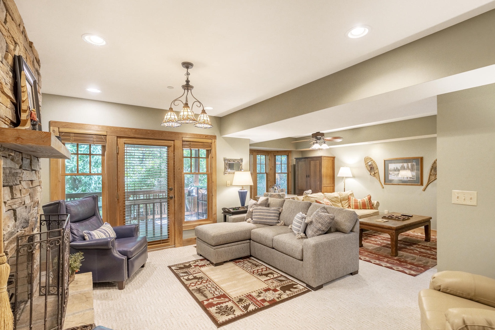 Additional Living Area---Downstairs, Sleeper Sofa