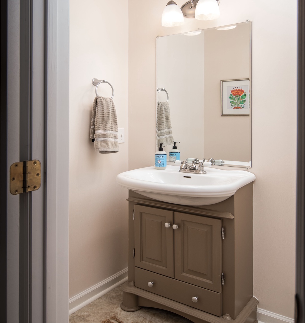 Half Bathroom---Main Floor