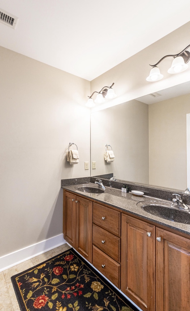 Primary Bathroom---Dual Sinks