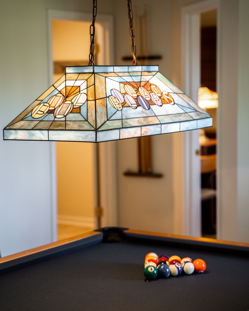 Billiards Table---Downstairs