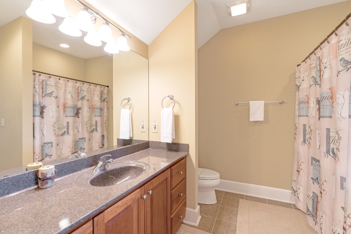 Guest Bathroom---Upstairs