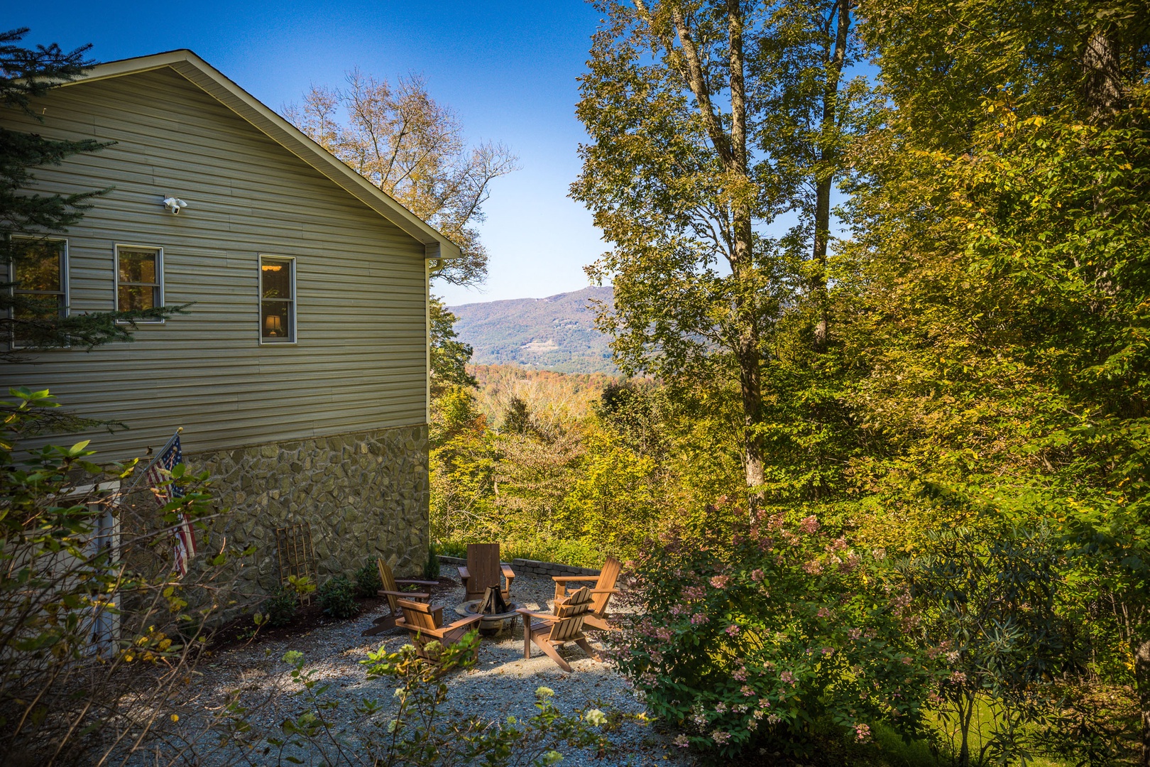 Fire Pit, Mountain View.