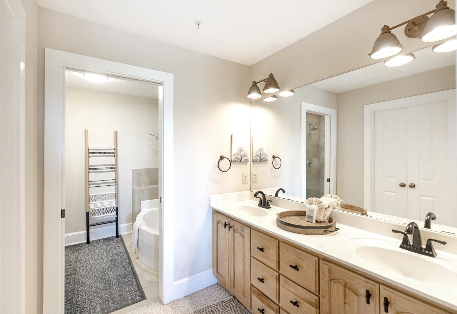 Primary Bathroom---Double Vanity