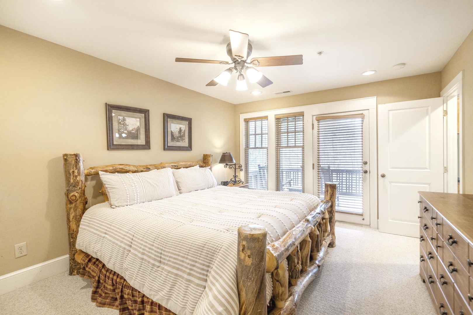 Guest Bedroom--- Access to Lower Deck