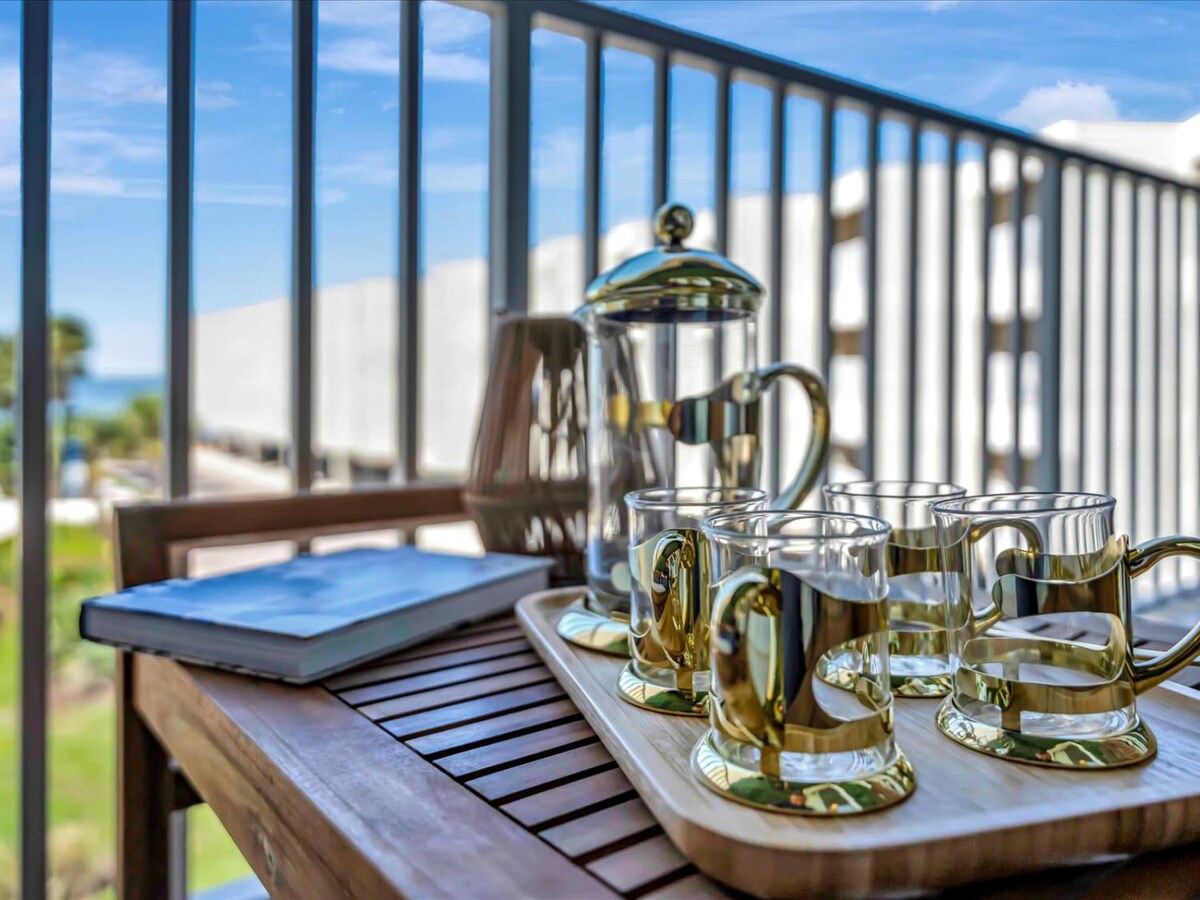 Picture your morning coffee served on your private balcony with ocean breezes and tropical greenery. This sunny spot becomes your peaceful escape throughout the day.