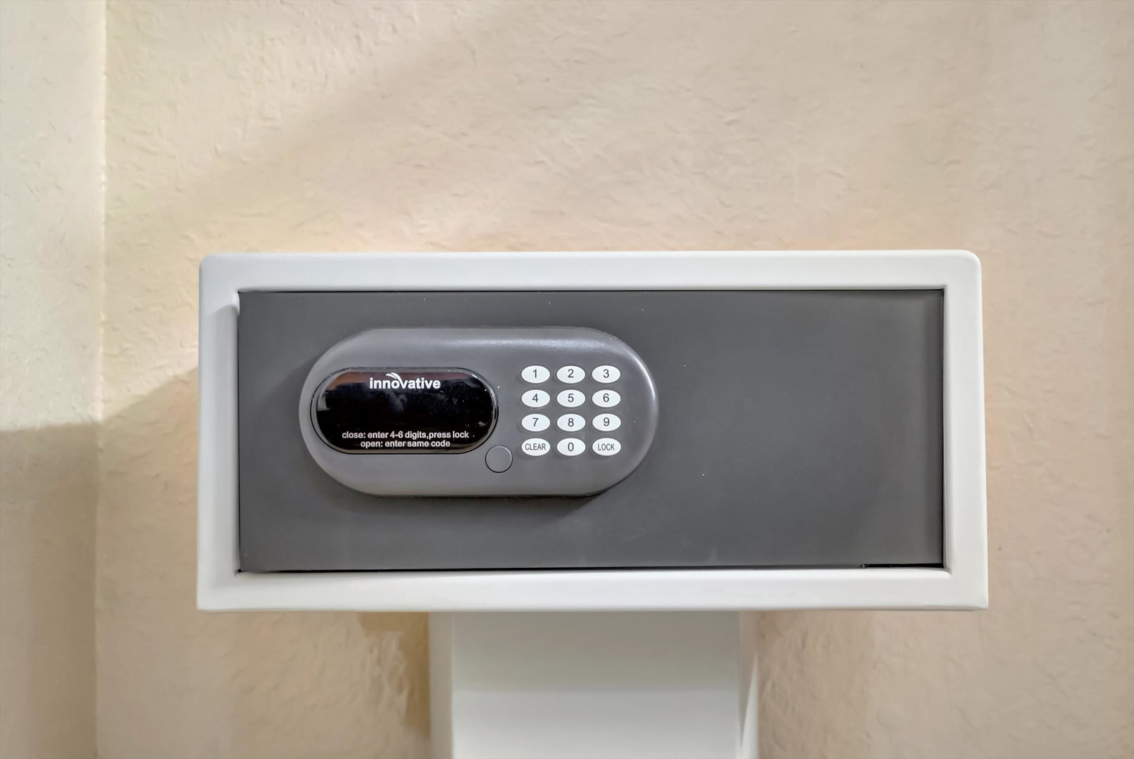Your valuables stay secure in this convenient in-room safe, giving you peace of mind throughout your stay.