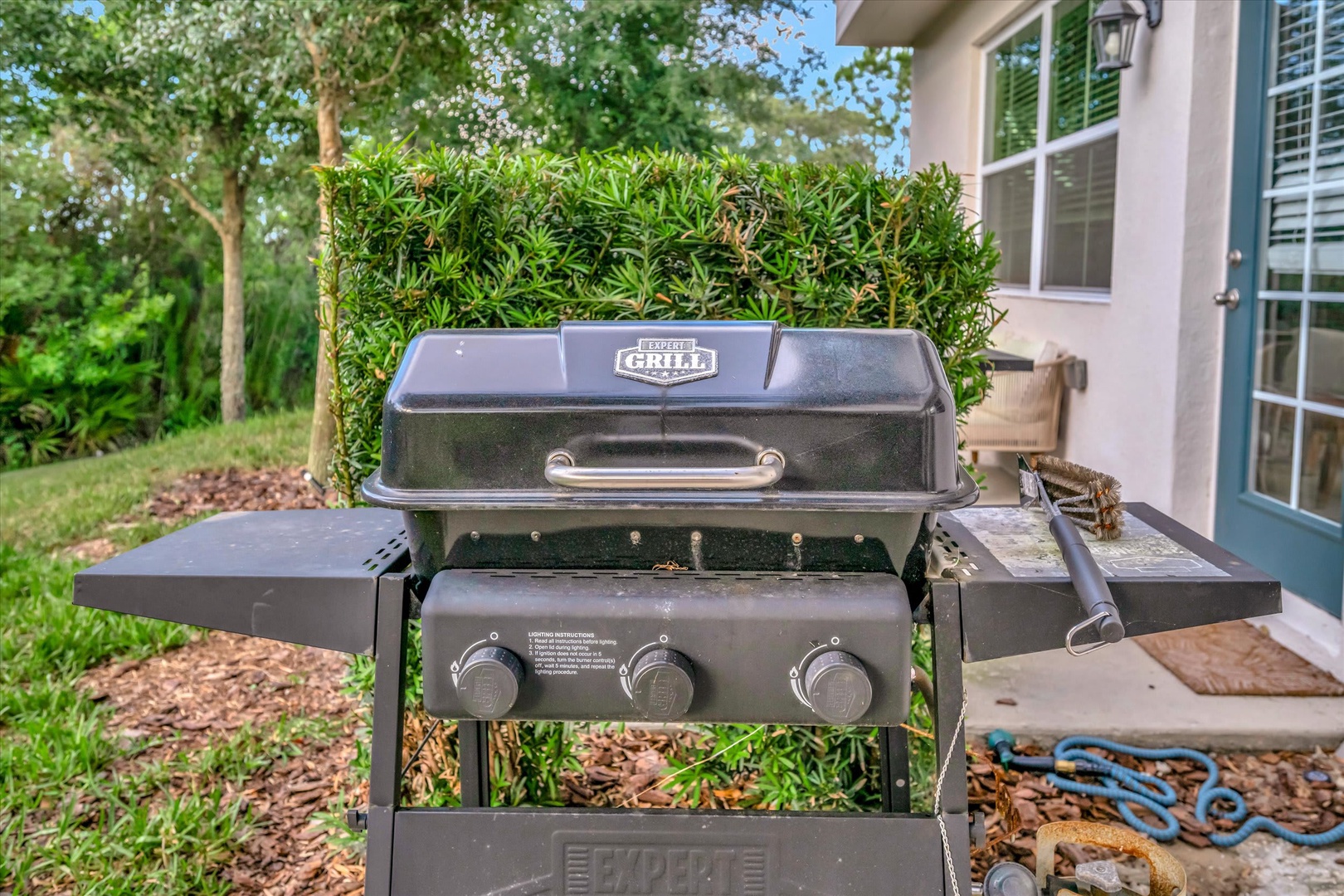 Fire up the grill and enjoy outdoor cooking in your private backyard space, surrounded by lush greenery and natural beauty.