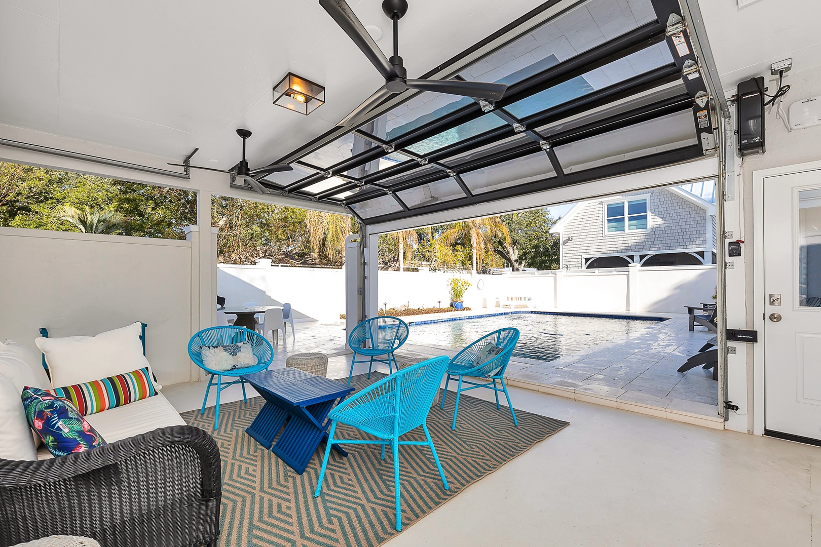 Covered Outdoor Seating